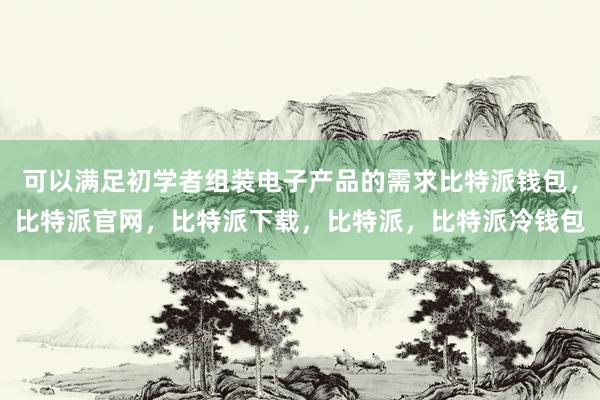 可以满足初学者组装电子产品的需求比特派钱包，比特派官网，比特派下载，比特派，比特派冷钱包