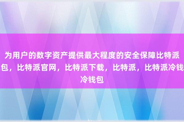 为用户的数字资产提供最大程度的安全保障比特派钱包，比特派官网，比特派下载，比特派，比特派冷钱包