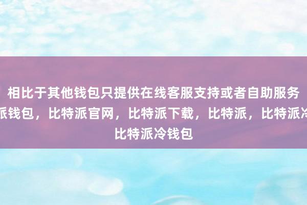 相比于其他钱包只提供在线客服支持或者自助服务比特派钱包，比特派官网，比特派下载，比特派，比特派冷钱包